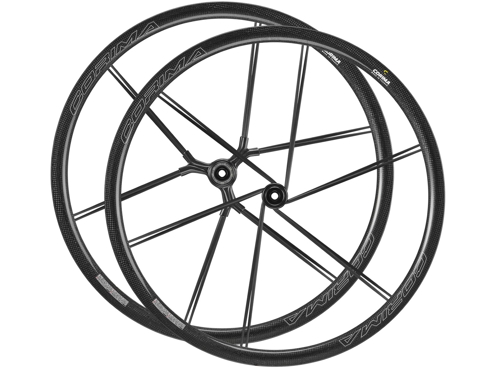 corima-mcc-evo-roues-carbone-32mm-boyaux-disques-2025.jpg Paire de roues carbone Corima MCC EVO Tubular 32mm Disc 2025 – Image 1