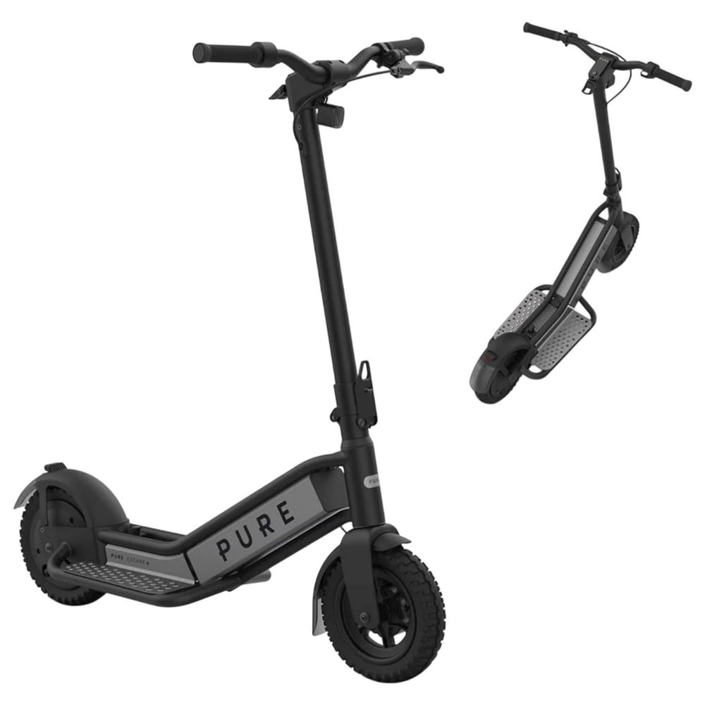 Trottinette-electrique-Pure-Electric-Escape-Pro-500-W-Noir Trottinette électrique Pure Electric Escape Pro 500 W Noir – Image 1