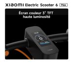 Trottinette électrique Xiaomi Electric Scooter 6 Max 450 W Noir – Image 6