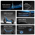 Trottinette électrique Xiaomi Electric Scooter 6 Pro 400 W Noir – Image 5