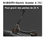 Trottinette électrique Xiaomi Electric Scooter 6 Pro 400 W Noir – Image 8