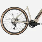 Vélo gravel adulte E-ALLROAD beige – Image 4