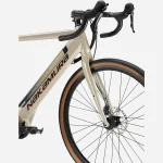 Vélo gravel adulte E-ALLROAD beige – Image 5