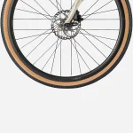 Vélo gravel adulte E-ALLROAD beige – Image 7