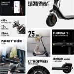 Trottinette électrique - SEGWAY - E2 E II - 450 W - 8,1" – Image 4