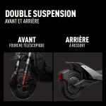 Trottinette électrique - SEGWAY - ZT3 Pro I - 1600 W - 11" - Vitesse 25 km max - Autonomie jusqu'à 70 km – Image 8