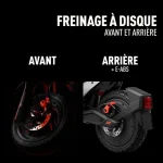 Trottinette électrique - SEGWAY - ZT3 Pro I - 1600 W - 11" - Vitesse 25 km max - Autonomie jusqu'à 70 km – Image 9