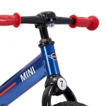 Draisienne MINI 12 pouces Bleue - 3-6 ans, siège ajustable 37–50 cm, pneus caoutchouc, capacité 45 kg – Image 4